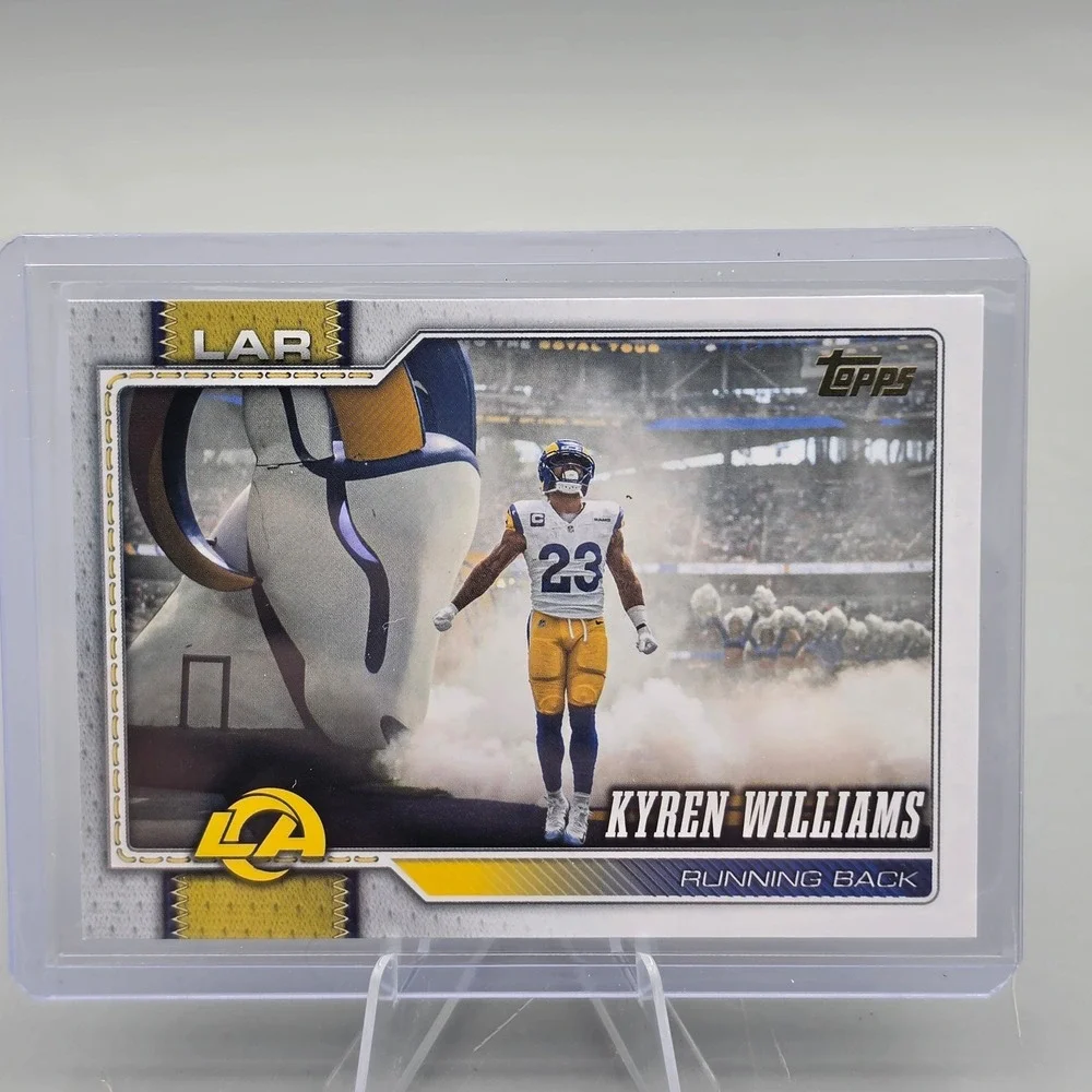 '26 Topps Flagship Kyren Williams Golden Mirror Back SSP #114 Rams Case Hit